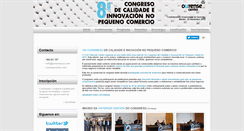 Desktop Screenshot of congresocalidade.ourensecentro.com